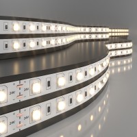 Светодиодная лента  24V 14,4W 60Led 5050 IP20 теплый белый, 5м