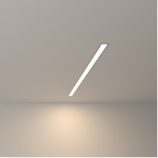 Линейный светодиодный встраиваемый светильник 78см 15W 4200К матовое серебро 100-300-78