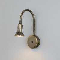 Настенный светильник с гибким корпусом Plica Elektrostandard 1215 MR16 бронза/золото