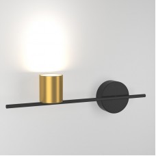 Настенный светодиодный светильник Acru LED Elektrostandard MRL LED 1019 черный/золото
