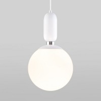 Подвесной светильник со стеклянным плафоном Eurosvet 50197/1 белый