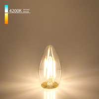 Филаментная светодиодная лампа Свеча C35 9W 4200K E27 BLE2706