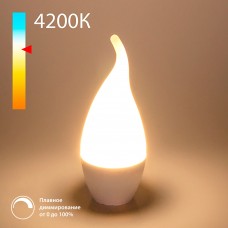 Светодиодная диммируемая лампа Dimmable 7W 4200K E14 (CW35) BLE1450