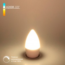 Светодиодная диммируемая лампа Dimmable 7W 4200K E14 (C35) BLE1448