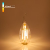 Филаментная светодиодная лампа Свеча на ветру C35 7W 3300K E14 BLE1416