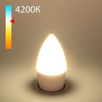 Светодиодная лампа Свеча C37 8W 4200K E27 BLE2716