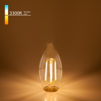 Филаментная светодиодная лампа Свеча C35 9W 3300K E14 BLE1409
