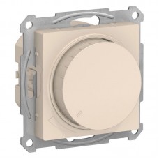 Механизм светорегулятора AtlasDesign поворотно-нажимной 315Вт бежевый SchE ATN000234