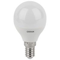 Лампа светодиодная LED Antibacterial P 5.5Вт (замена 50Вт) матовая 6500К холод. белый E14 470лм угол пучка 200град. 220-240В бактерицид. покр. OSRAM 4058075561533