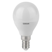 Лампа светодиодная LED Antibacterial P 7.5Вт матовая 6500К холод. белый E14 OSRAM 4058075561694