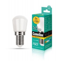 Лампа светодиодная LED2-T26/830/E14 2Вт 220В Camelion 13153