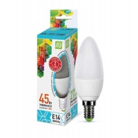 Лампа светодиодная LED-СВЕЧА-standard 5Вт СВЕЧА 4000К белый E14 450лм 160-260В ASD 4690612002224