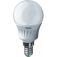 Лампа светодиодная 94 476 NLL-P-G45-5-230-2.7K-E14 5Вт шар 2700К теплый белый E14 330лм 220-240В Navigator 94476