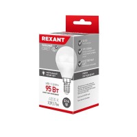 Лампа светодиодная 11.5Вт GL шар 4000К нейтральный белый E14 1093лм Rexant 604-042