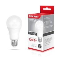 Лампа светодиодная 25.5Вт A60 грушевидная 6500К холодный E27 2423лм Rexant 604-202