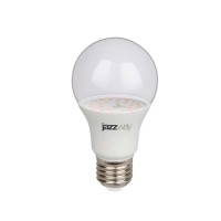 Лампа светодиодная PPG A60 Agro 9Вт грушевидная прозрачная E27 IP20 для растений clear JazzWay 5008946