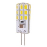 Лампа светодиодная PLED-G4 3Вт капсульная 2700К теплый белый G4 200лм 220-230В JazzWay 1032041