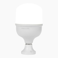 Лампа светодиодная 50Вт 4000К нейтральный белый E27 4750лм высокомощная с переходником на E40 Rexant 604-150