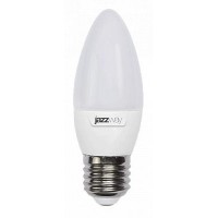 Лампа светодиодная PLED-SP C37 9Вт свеча 5000К холод. белый E27 820лм 230В JazzWay 5001954A
