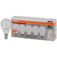 Лампа светодиодная LED Value LVCLP60 7SW/830 230В E14 2х5 RU (упаковка 5 шт) OSRAM 4058075578104