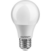Светодиодная лампа ОНЛАЙТ 61140 OLL-A60-10-230-6.5K-E27 /груша 11W/