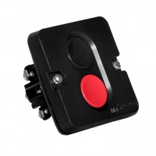 Пост кнопочный ПКЕ-622/2 Пуск-Стоп 1 черный 1 красный Электродеталь ПКЕ-622/2.1Ч.1К