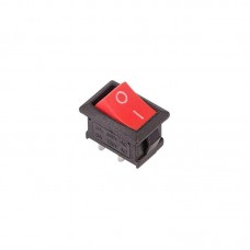 Выключатель клавишный 250В 6А (2с) ON-OFF красный Mini (RWB-201 SC-768) Rexant 36-2111