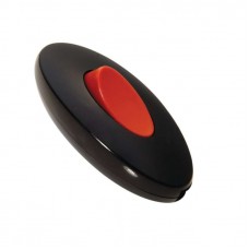 Переключатель на шнур черный с красной клавишей Makel 10081
