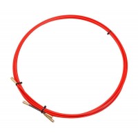 Протяжка кабельная (мини УЗК в бухте) 5м стеклопруток d3.5мм красный Rexant 47-1005