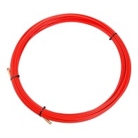 Протяжка кабельная (мини УЗК в бухте) стеклопруток d=3.5мм 20м красный Rexant 47-1020