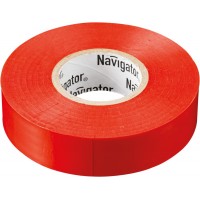 Изолента ПВХ 19мм (рул.20м) красный NIT-A19-20/R Navigator 71111
