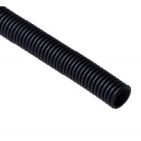 Труба гофрированная ПНД d25мм легкая с протяжкой черный (упаковка20м) Ruvinil 22501(20)