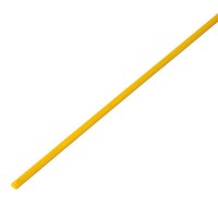 Трубка термоусадочная 3.0/1,5 1м желт. Rexant 20-3002
