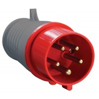 Вилка электрического кабеля 16А 3P+PE+N 380В IP44 ССИ-015 IEK PSR02-016-5