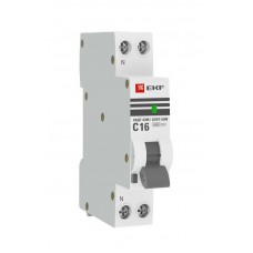 Выключатель автоматический дифференциального тока C 25А 30мА PROxima EKF DA63M-25-30