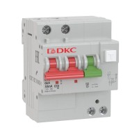 Выключатель автоматический дифференциального тока с защитой от сверхтоков YON MDV63-22C10-A 2п 30мА DKC MDV63-22C10-A