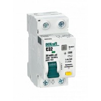 Выключатель автоматический дифференциального тока 2п C 32А 30мА тип AC 4.5кА ДИФ-103NEW S 16055DEK