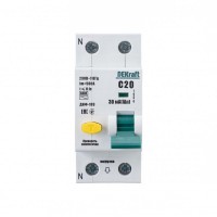 Выключатель автоматический дифференциального тока АВДТ 1Р+N 20А 30мА тип AC С ДИФ-103 6кА 16205DEK