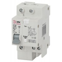 Выключатель автоматический дифференциального тока 1P+N 32А 30мА ЭРА Б0039290