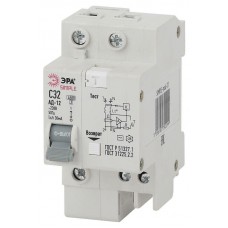 Выключатель автоматический дифференциального тока 1P+N 32А 30мА ЭРА Б0039290