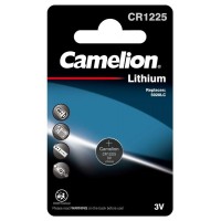Элемент питания литиевый CR CR1225 BL-1 (блистер 1 шт) Camelion 3608