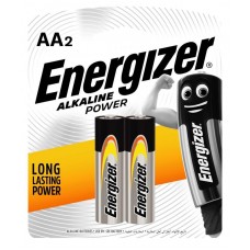 Элемент питания алкалиновый ENR POWER E91 BP2 (блистер 2 шт) Energizer E300133002