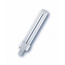 Лампа люминесцентная компакт. DULUX S 11W/827 G23 (инд.упаковка) OSRAM 4050300006017