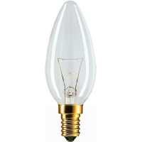 Лампа накаливания Stan 40Вт E14 230В B35 CL 1CT/10X10 Philips 926000006814