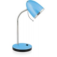 Настольная лампа Camelion KD-308 C13 голубой 230В 40Вт E27 11482