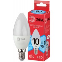 Лампа светодиодная ECO LED B35-10W-840-E14 (диод свеча 10Вт нейтр. E14) ЭРА Б0032963