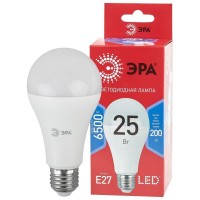 Лампа светодиодная ECO LED A65-25W-865-E27 R (диод груша 25Вт холодн. E27) (10/100/1200) Эра Б0048011