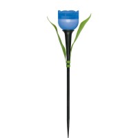 Светильник садовый USL-C-454/PT305 Синий тюльпан BLUE TULIP IP44 солнечная батарея Uniel UL-00004279