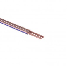 Кабель Stereo 2х1.00 прозр. SILICON (уп.5м) Rexant 01-6305-05