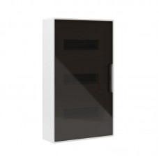Щиток настенный 36мод. IP41 с тонированной дверцей с шинами PEN 2шт 8 отверст.+2шт 10 отверст. бел. DKC F36W1WD